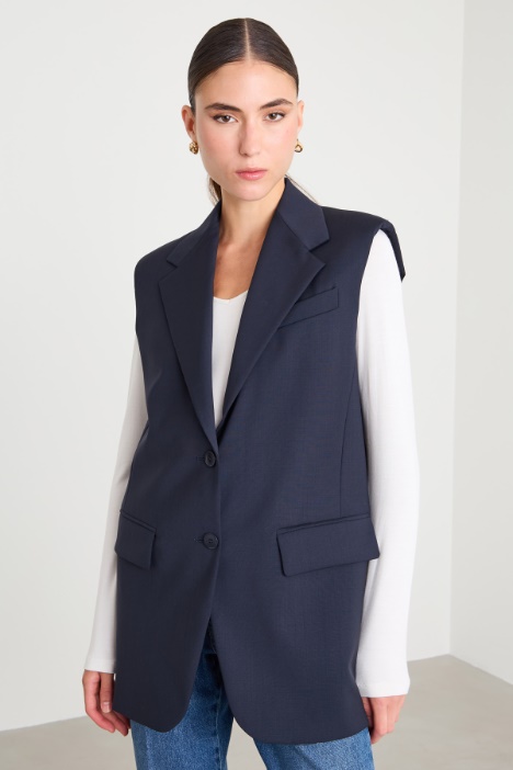 Wool gilet Intrend