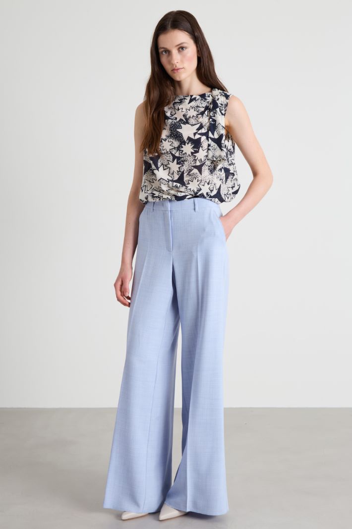 Knot-detailed top Intrend - 3