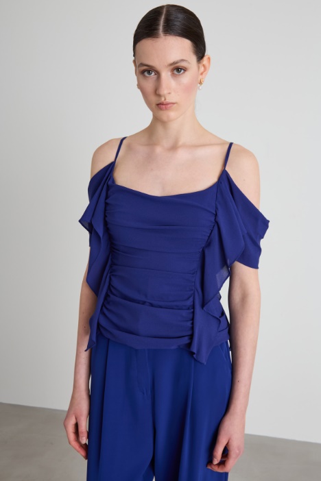 Crepe top Intrend