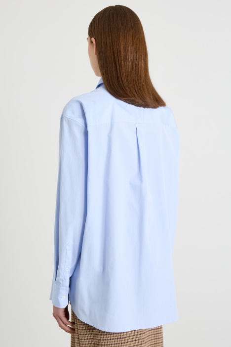 Camicia in popeline di cotone