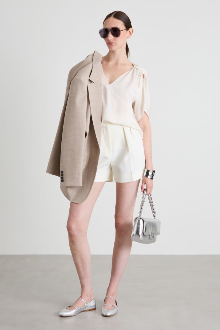 Blouse in flowing fabric Intrend - 3