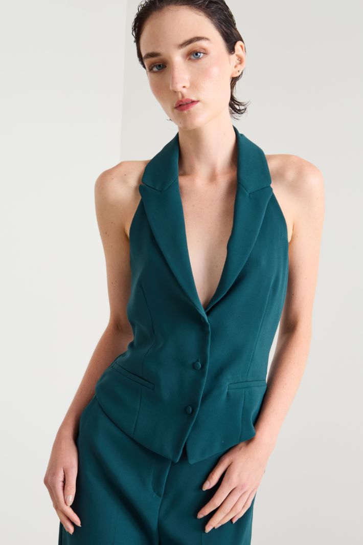 Completo in crépe envers satin Intrend - 4