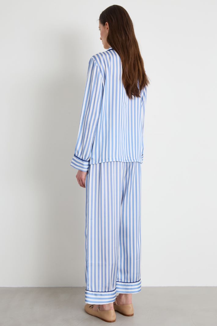 Printed satin pyjamas Intrend - 3