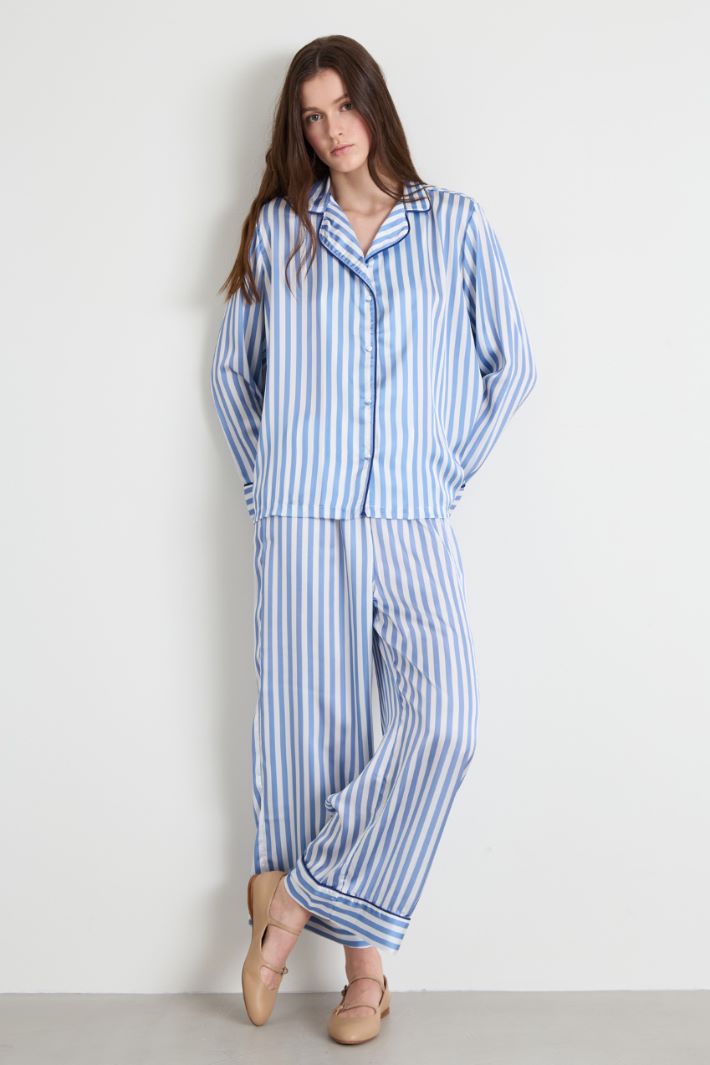 Printed satin pyjamas Intrend