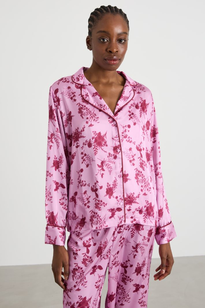 Printed satin pyjamas Intrend - 2