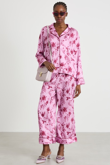 Printed satin pyjamas Intrend