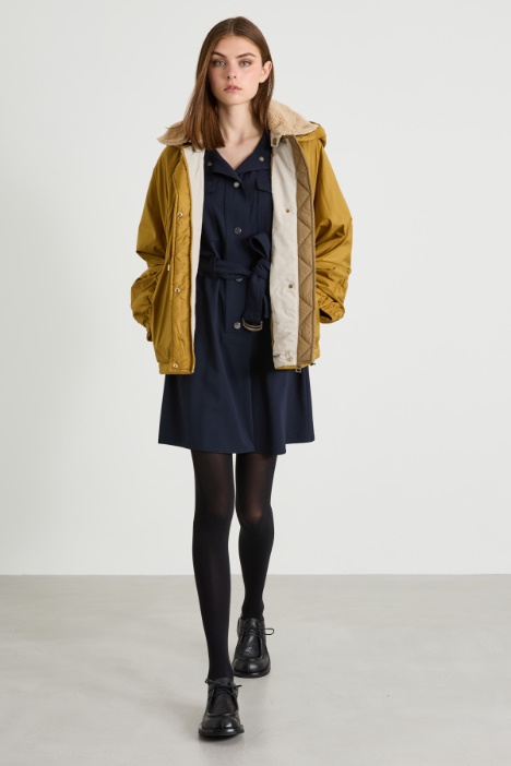 Abito in gabardina di lana Intrend