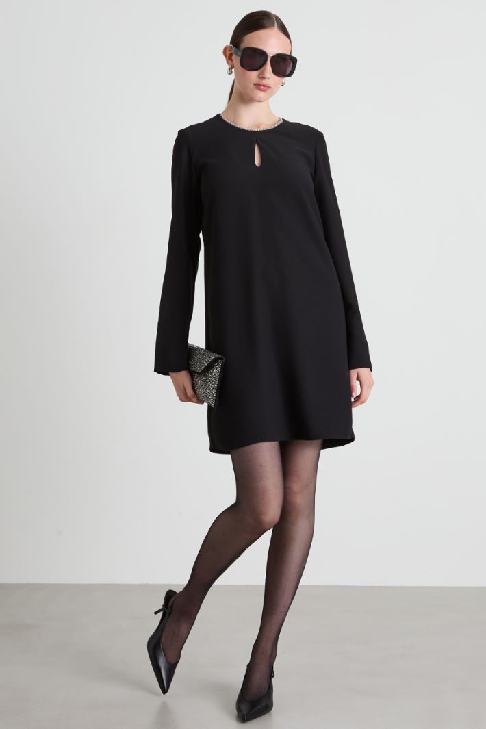 Dress with keyhole detail Intrend