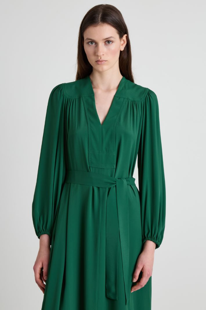 Crepe de chine dress Intrend - 4