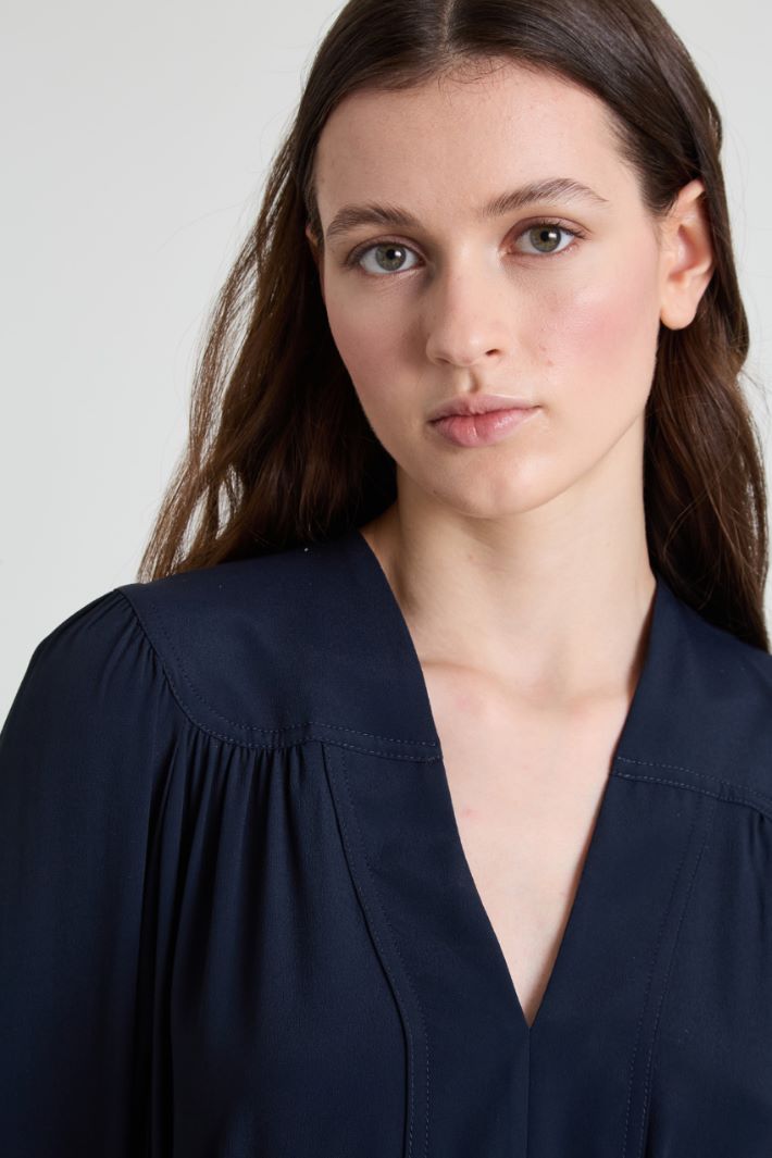 Crepe de chine dress Intrend - 4