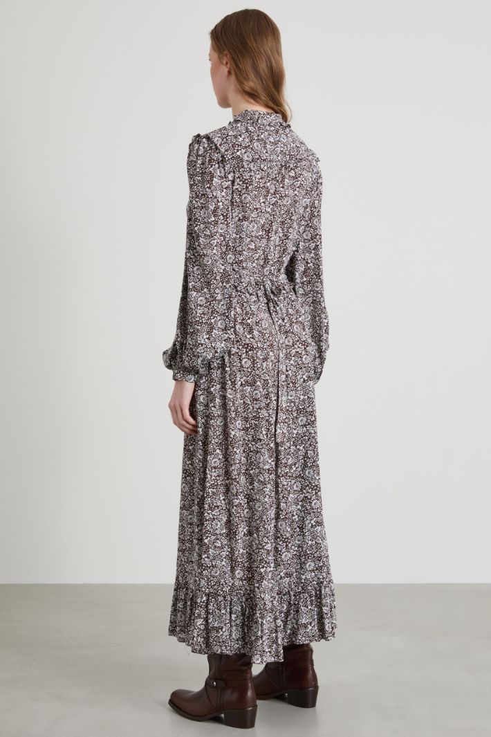 Crêpe de Chine dress Intrend - 3