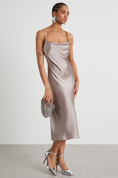 Draped slip dress Intrend