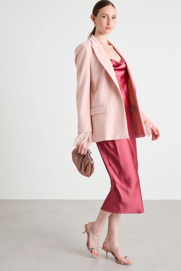 Draped slip dress Intrend