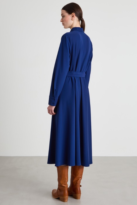 Abito chemisier con cintura