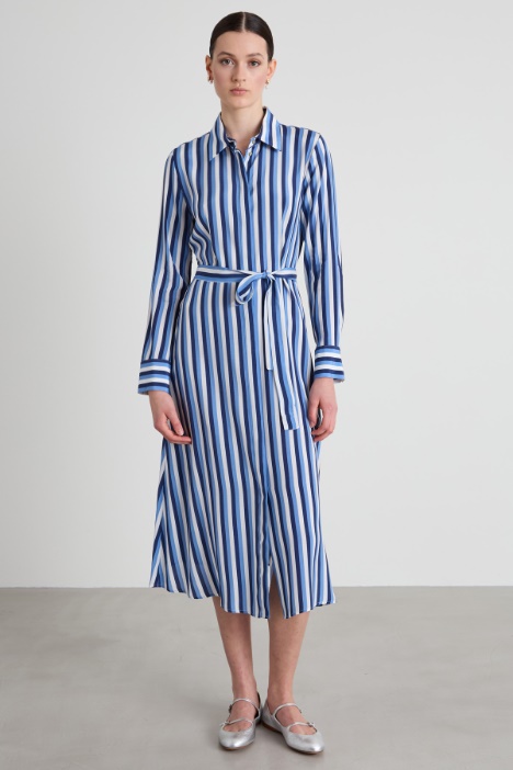 Abito chemisier a righe