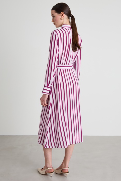 Abito chemisier a righe