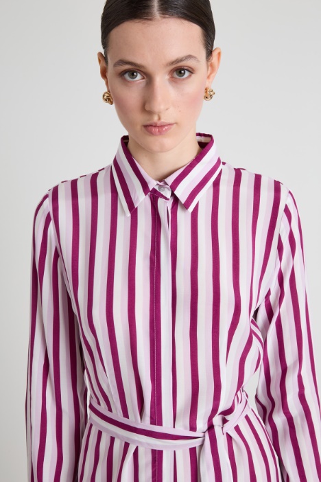 Abito chemisier a righe