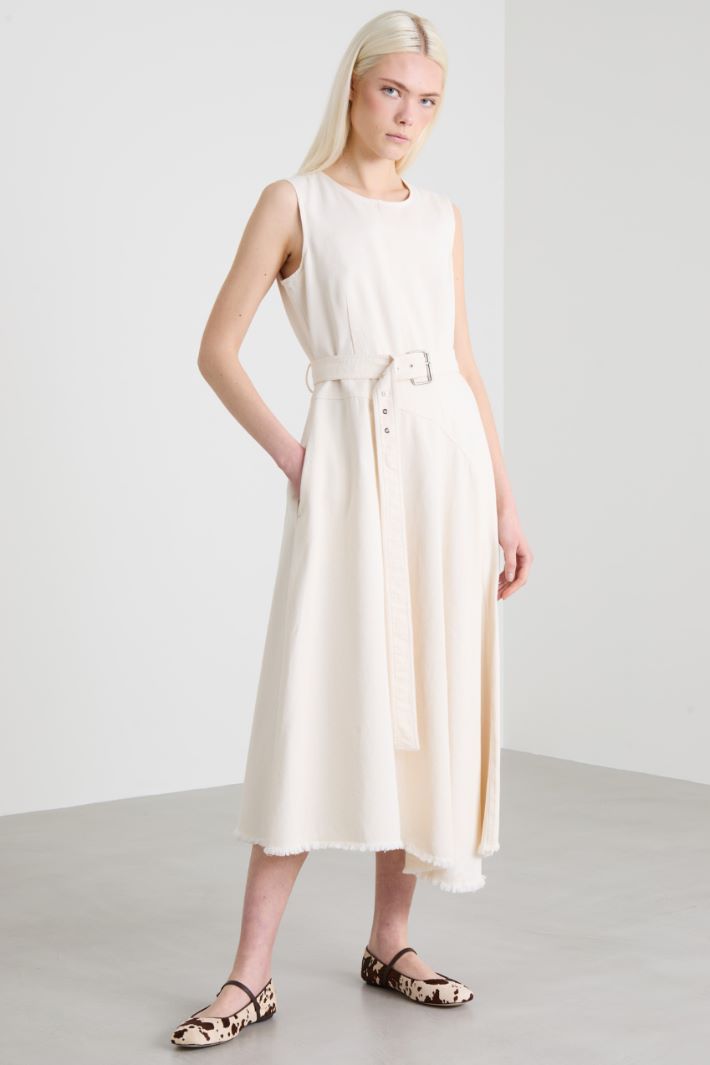 Vestido de bull de algodón Intrend - 2