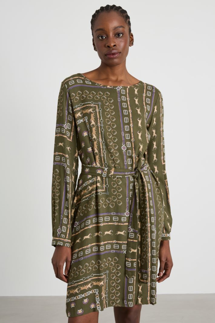 Belted dress Intrend - 2
