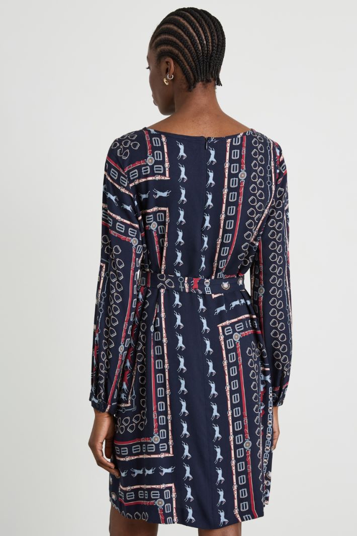 Belted dress Intrend - 3