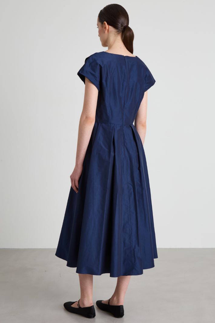 Midi taffeta dress Intrend - 3