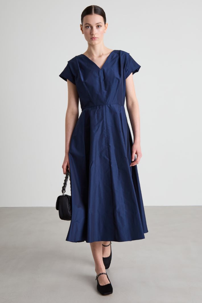 Midi taffeta dress Intrend