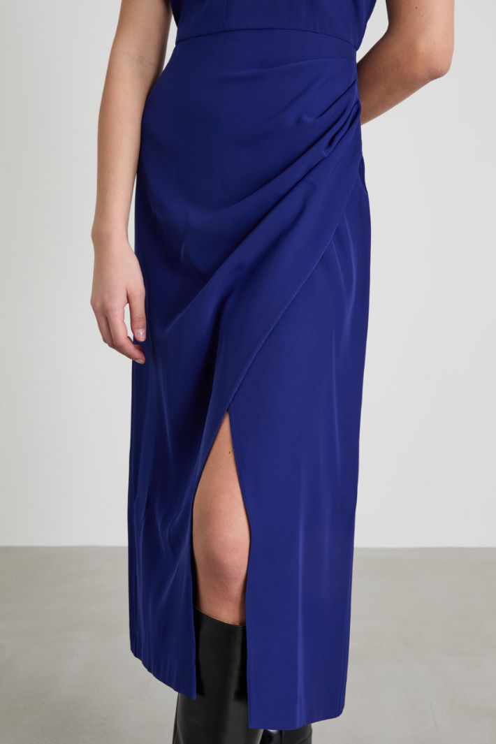 Slit sheath dress Intrend - 4