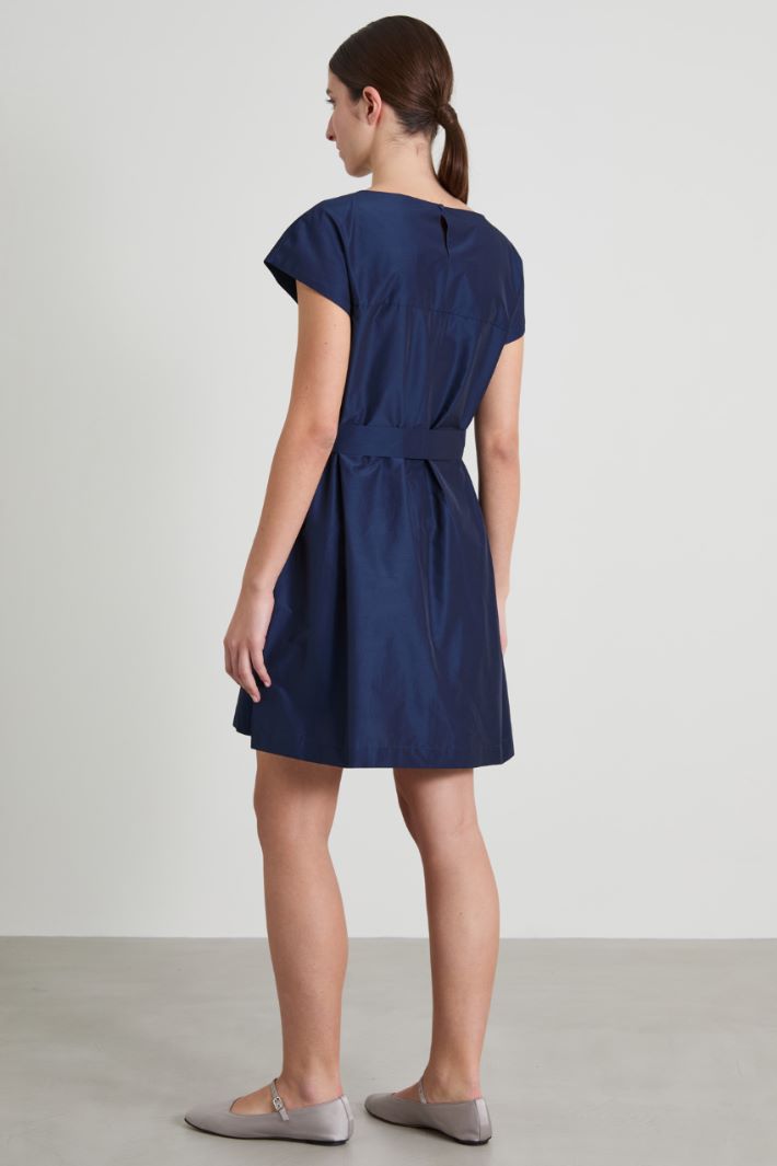 Flared taffeta dress Intrend - 3