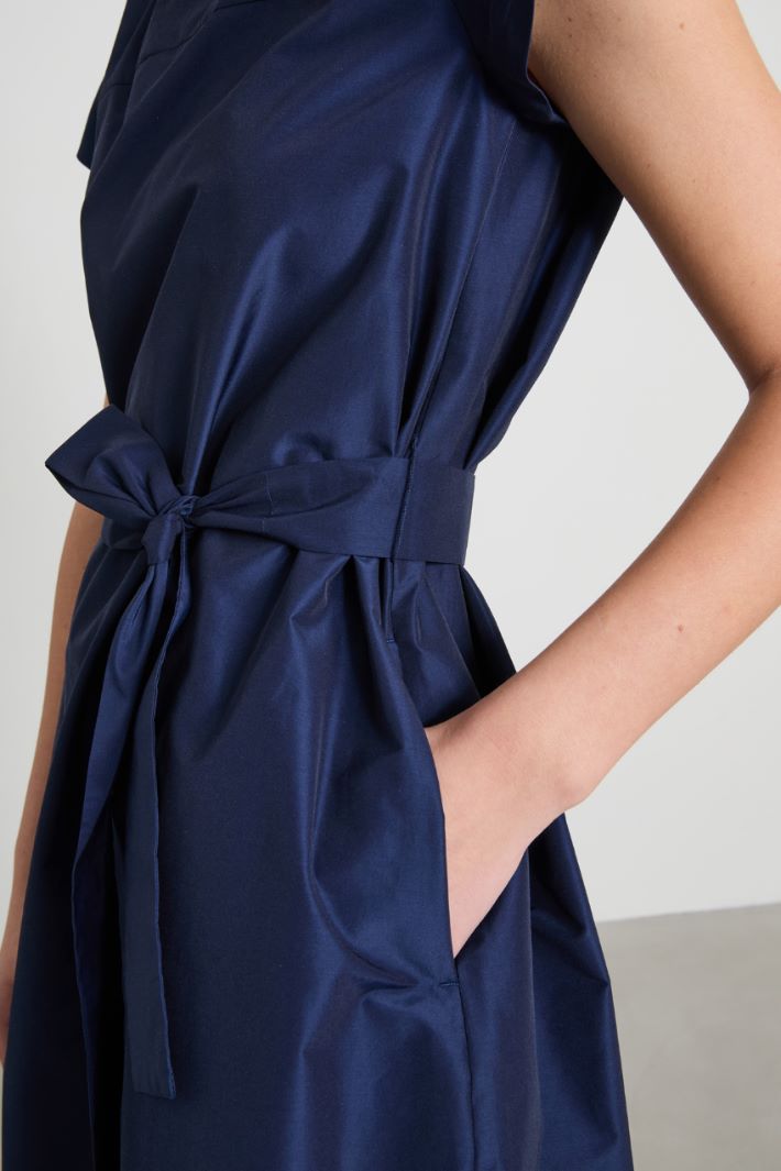 Flared taffeta dress Intrend - 4