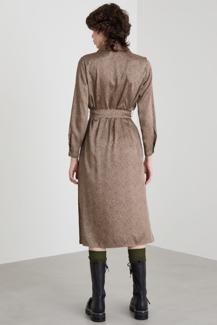 Chemisier in twill a fantasia Intrend - 3