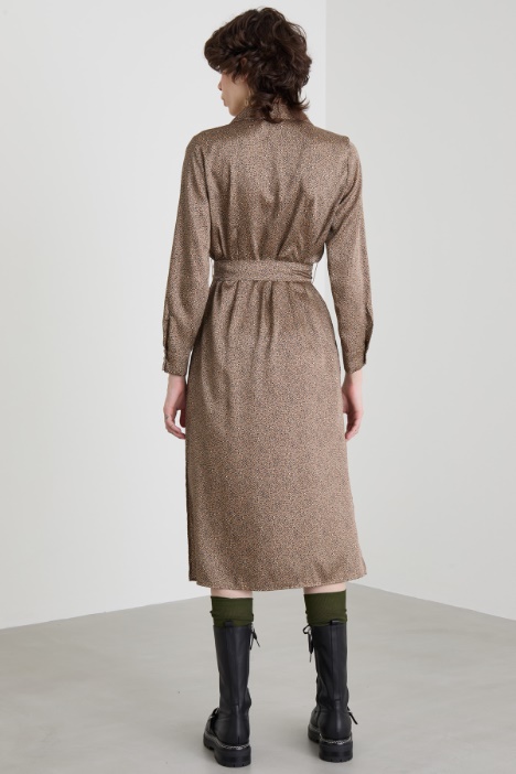 Chemisier in twill a fantasia