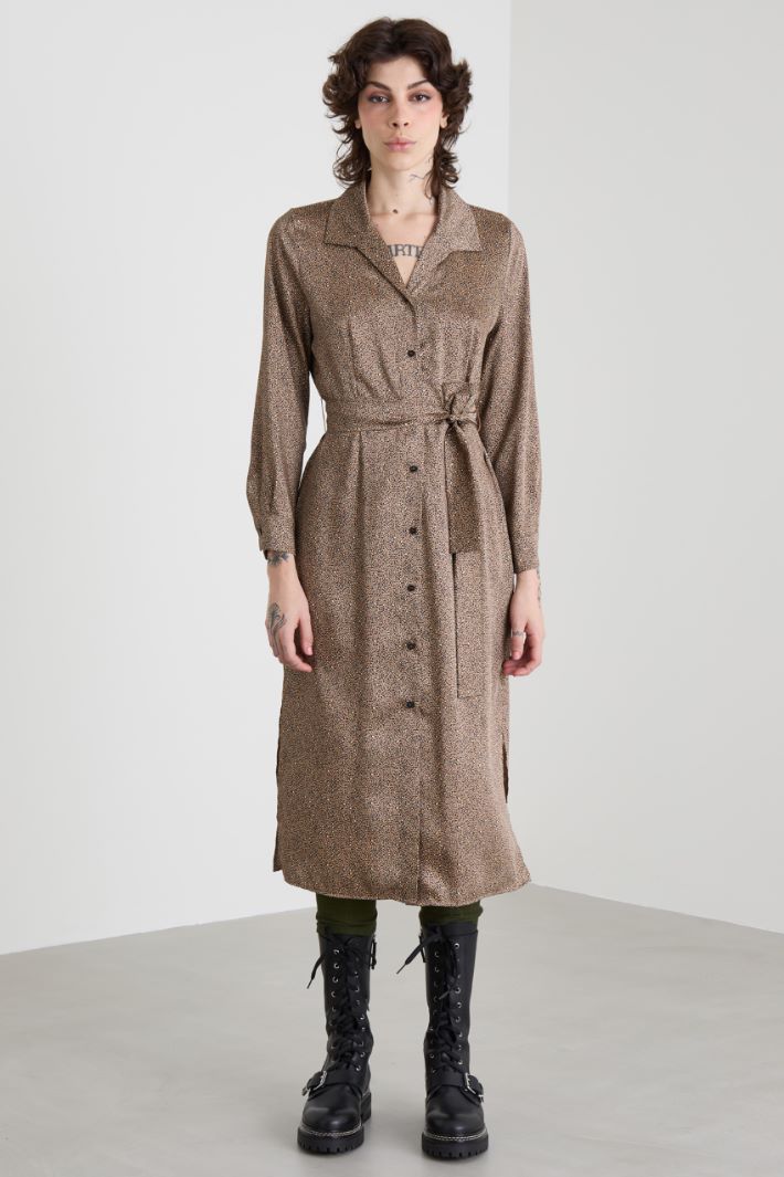 Chemisier in twill a fantasia Intrend - 2