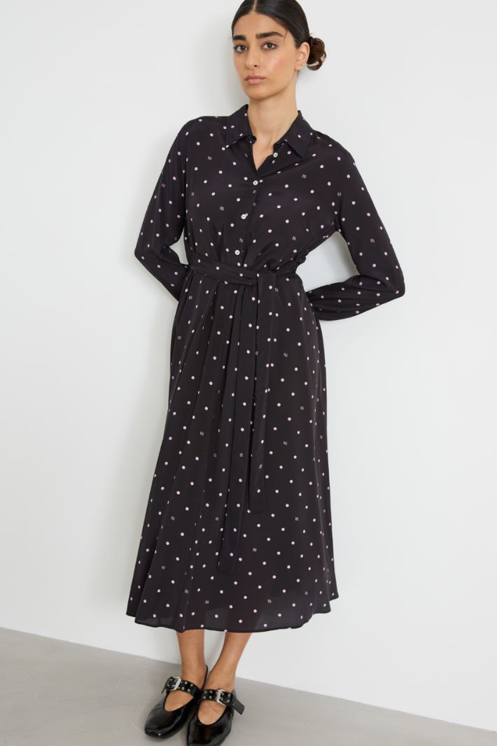 Long patterned dress Intrend - 2