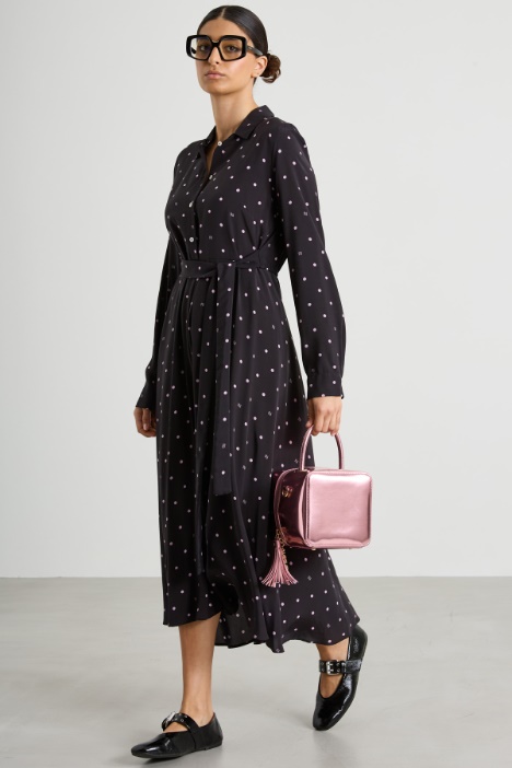 Long patterned dress Intrend