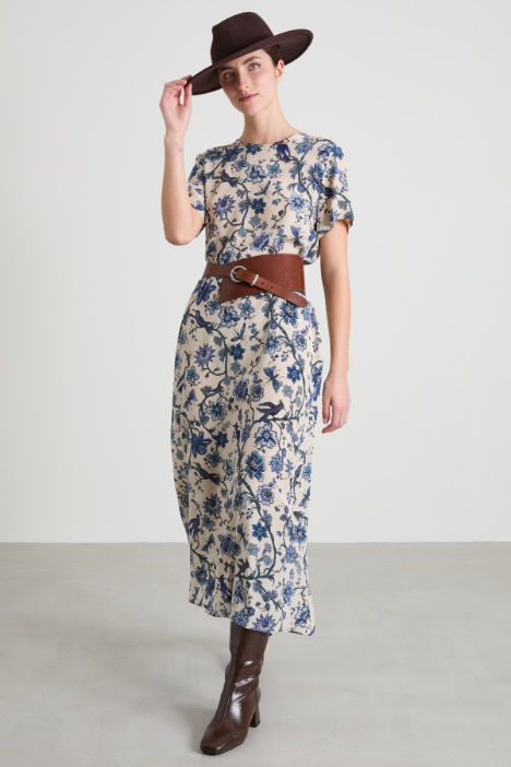 Silk dress Intrend