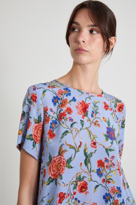 Abito scivolato in seta