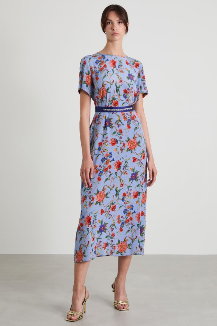 Silk dress Intrend