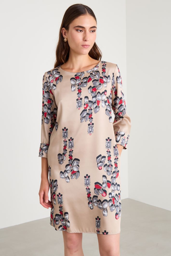 Short twill dress Intrend - 2