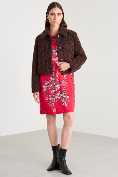 Short twill dress Intrend