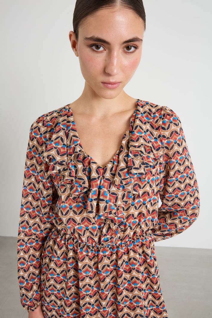 Plumetis dress Intrend - 4