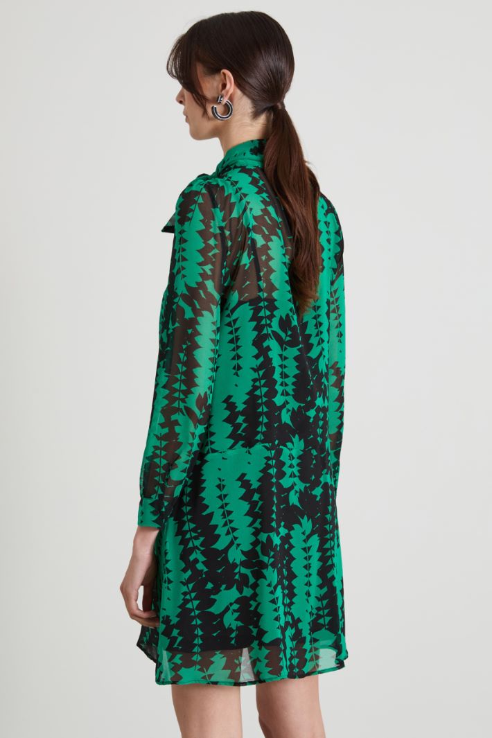 Vestido de georgette Intrend - 3