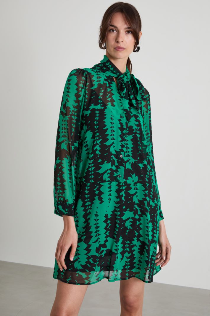Vestido de georgette Intrend - 2