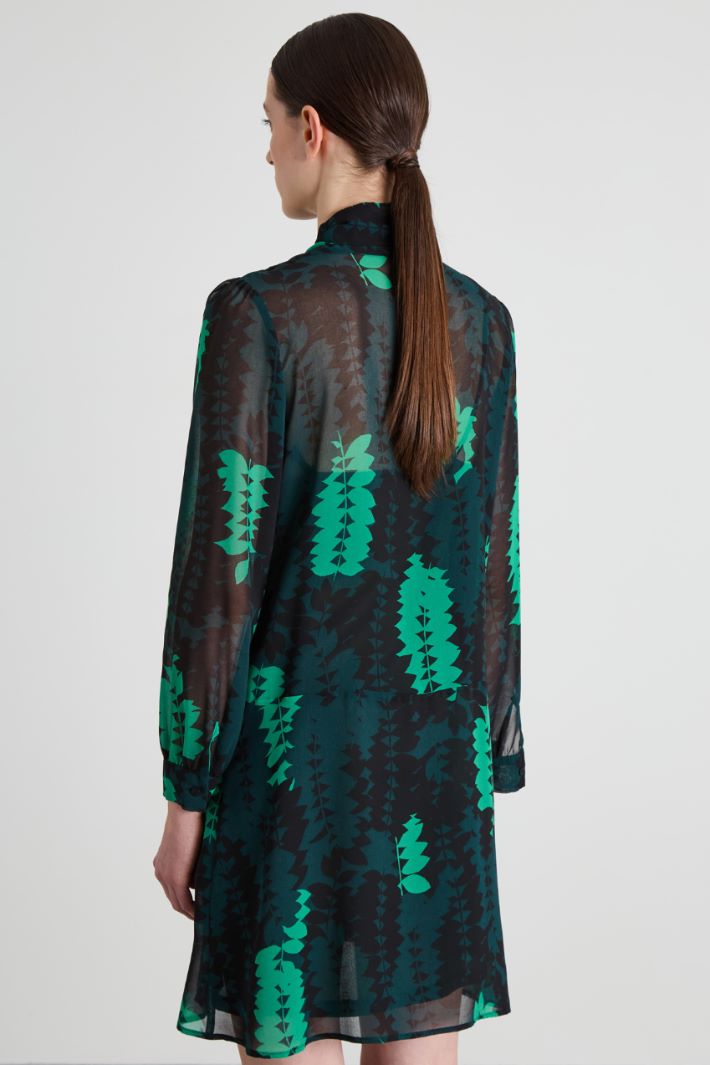Vestido de georgette Intrend - 3
