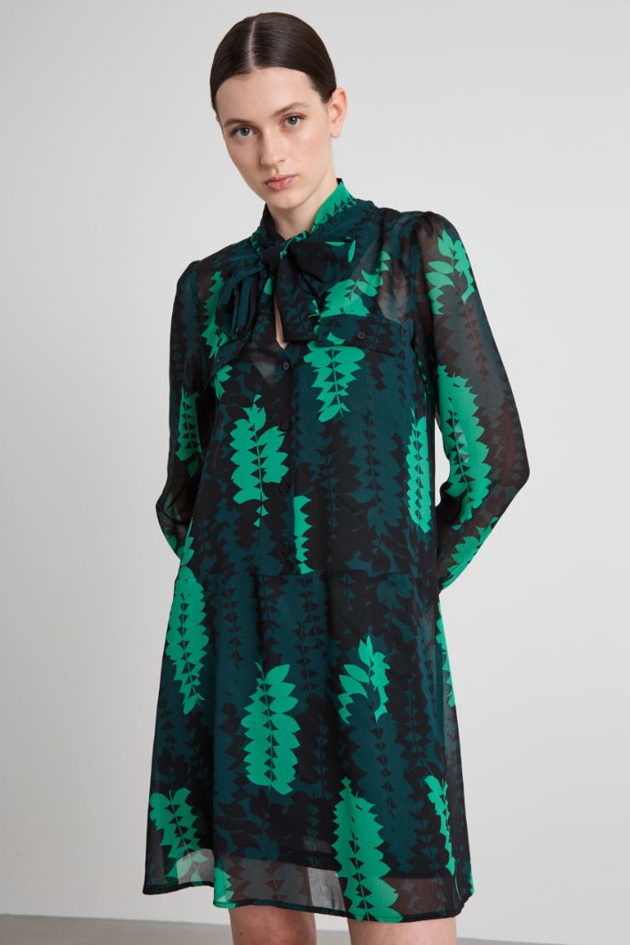 Vestido de georgette Intrend - 2