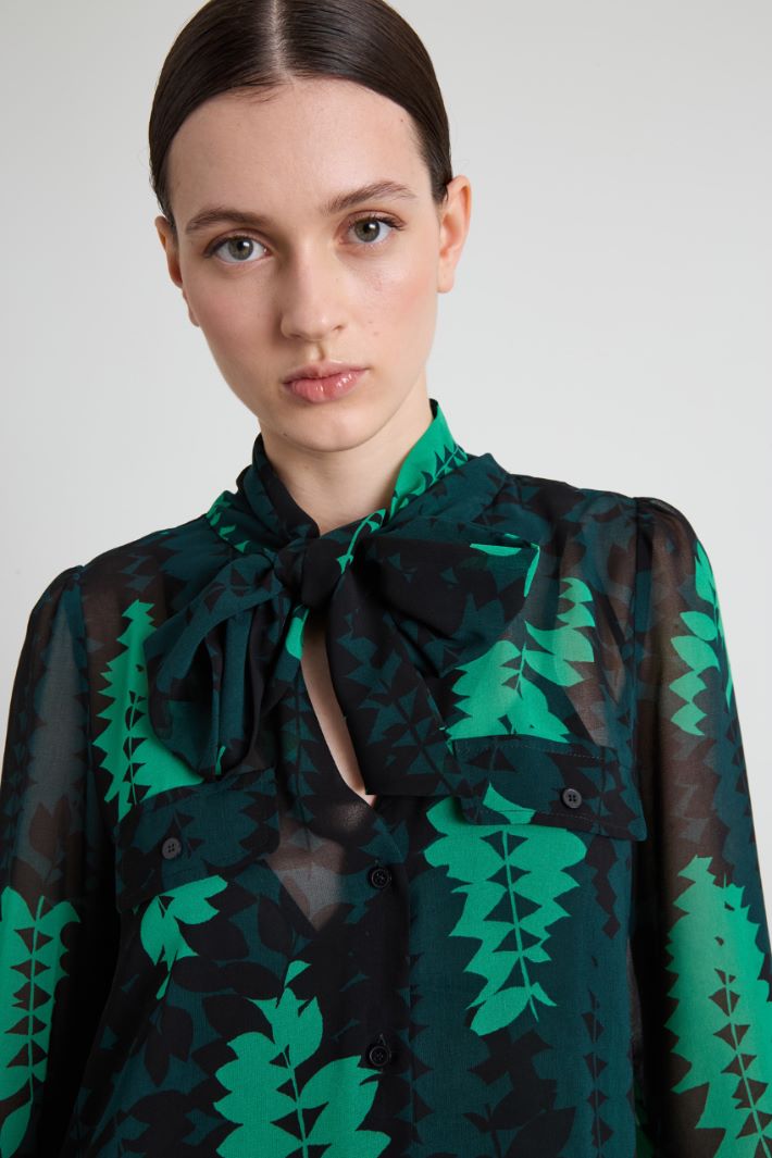 Vestido de georgette Intrend - 4