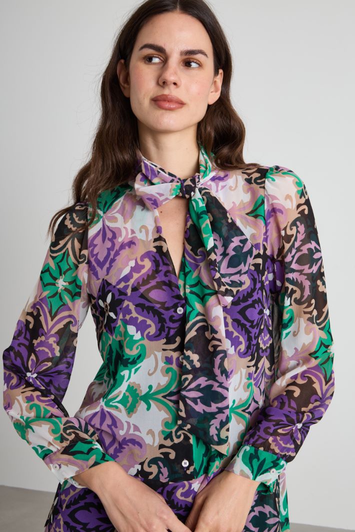 Vestido de georgette Intrend - 4
