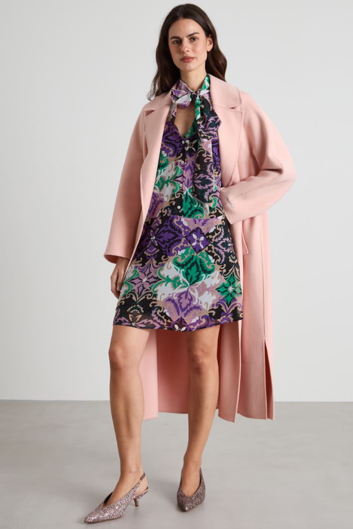 Vestido de georgette Intrend