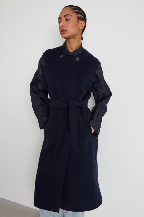 Gilet doppiopetto in lana