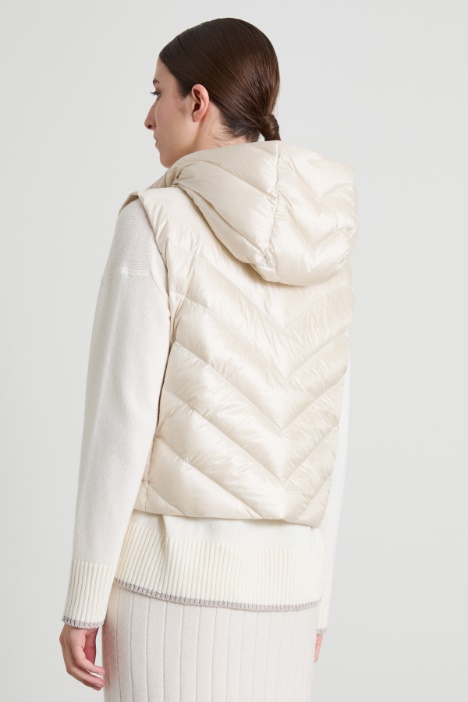 Padded cropped gilet Intrend - 2