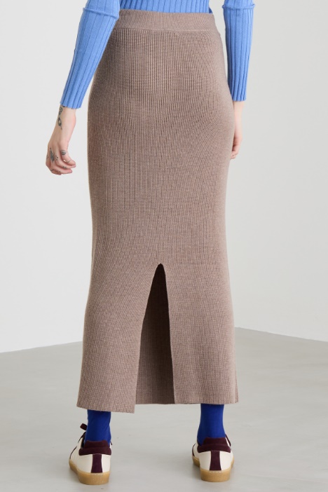 Gonna lunga in maglia